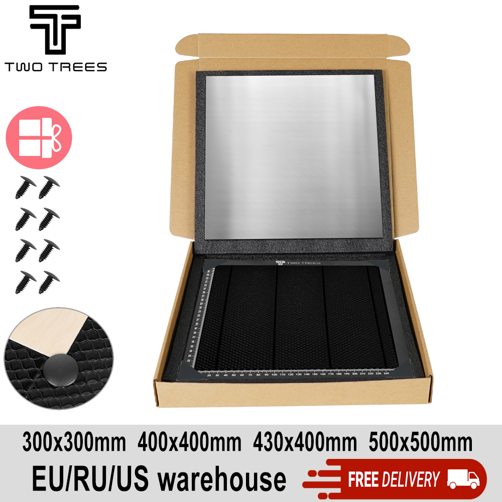Honeycomb Laser Bed - Twotrees อุปกรณ์เลเซอร์โต๊ะทำงานแบบรังผึ้งสำหรับปั้นสนุก xtool เครื่องแกะสลักเลเซอร์ตัด CO2 300x30