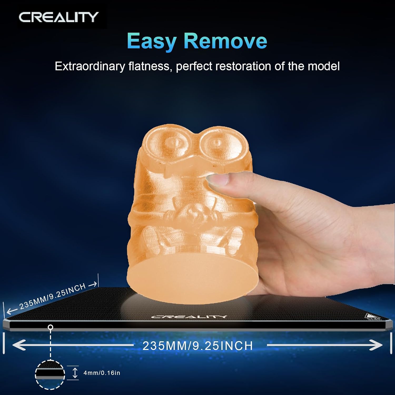 แผ่นกระจกสำหรับเครื่องพิมพ์สาม - Creality Printer Ender 3 บทวิจารณ์และราคา