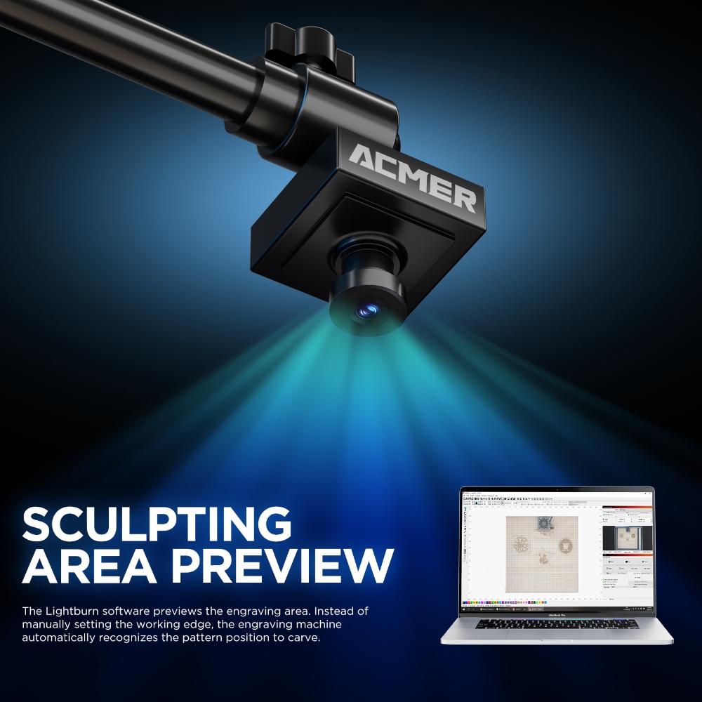 กล้อง ACMER A500 5MP 100 °   เ - Laser Marking Machine บทวิจารณ์และราคา